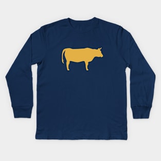 Randall Cattle (Zest) Kids Long Sleeve T-Shirt